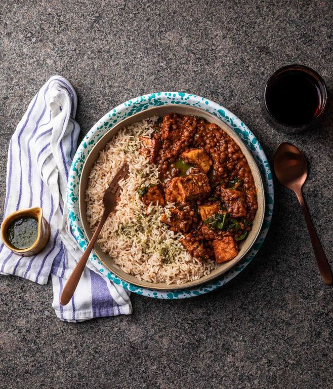 Photo of Lentil Curry & Coriander Oil