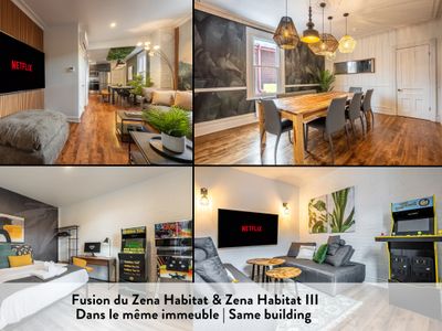 The Zena Fusion |2 parkings |Workdesks |Arcade |AC