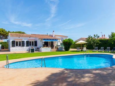 Spacious home in Sant Lluis with pool & barbecue