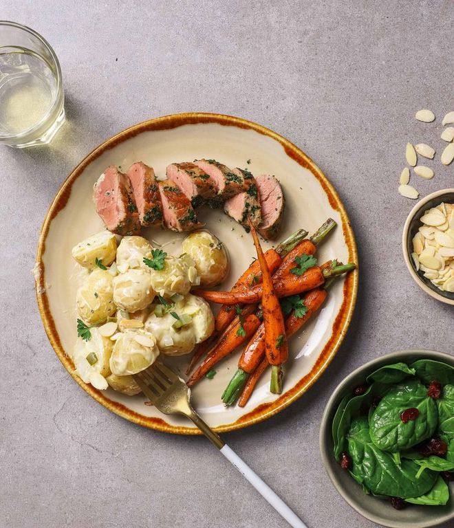 Photo of Herman’s Glossy Carrot & Pork Feast