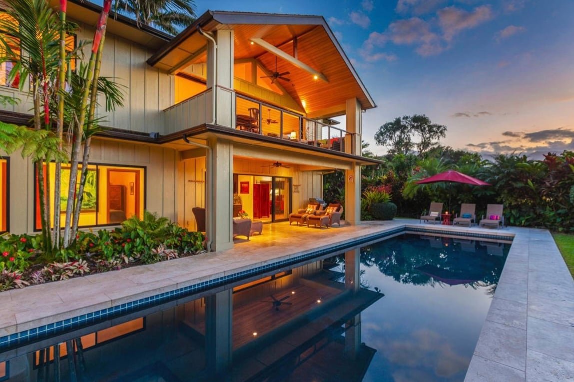 Hale Mikana – Beautiful home w/ Ocean Views & Pool gallery image 2