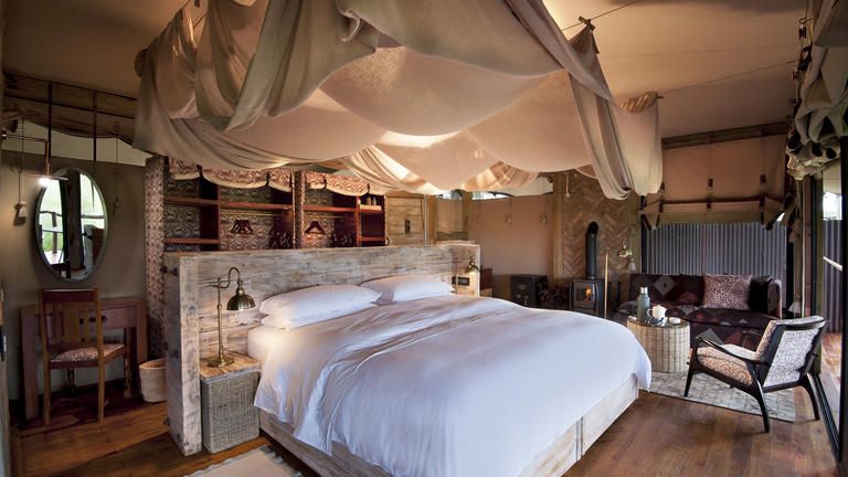 African Bush Camps Somalisa Camp Luxury Sail Tent