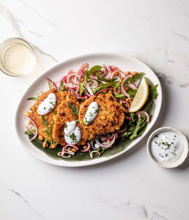 Photo of Corn & Potato Fritters