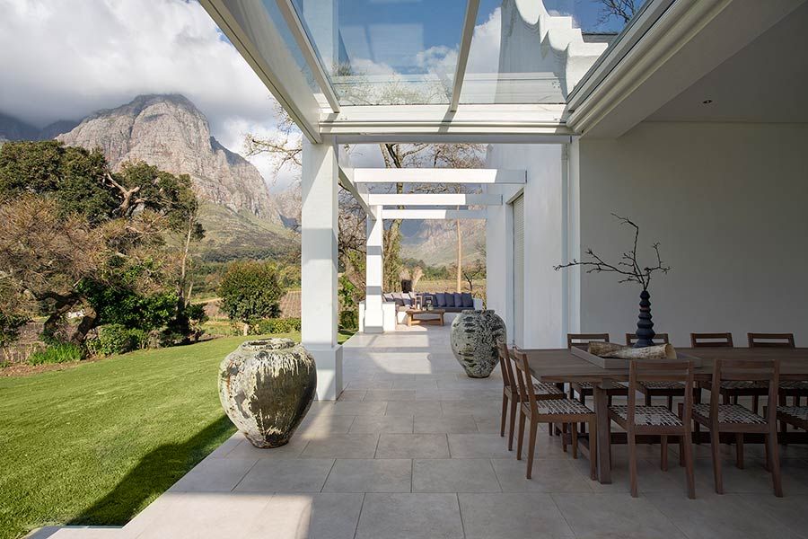 Photo 2 of Oldenburg – The Homestead accommodation in Franschhoek, Cape Town with 6 bedrooms and 6 bathrooms