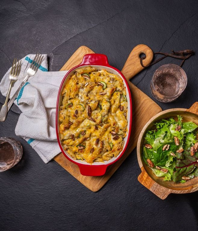 Photo of Baby Marrow & Beef Mince Pasta Bake