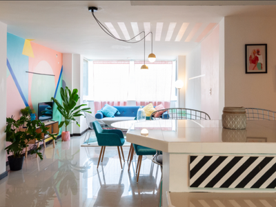 Memphis style, corazón de la condesa