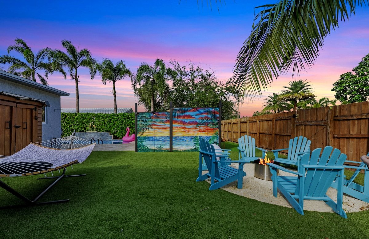 Heated Pool! HotTub-FirePit-PuttngGrn-N64-IceBath! gallery image 5