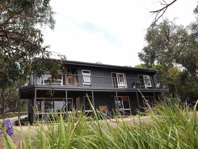Beach house with bush views