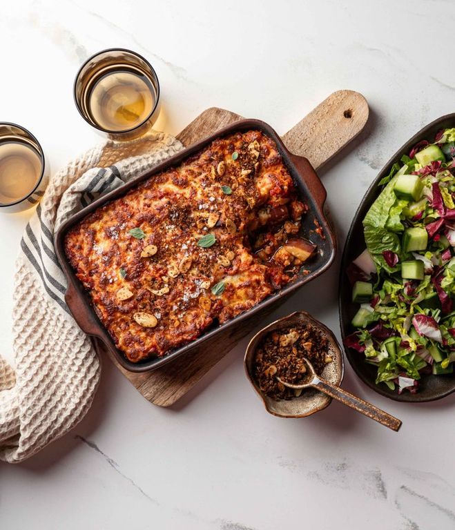 Photo of Cheesy Cauli & Sweet Potato Bake