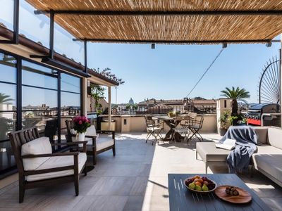 Modern Luxury Penthouse with Terrace near Pantheon