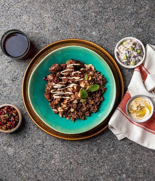 Photo of Cinnamon Rooibos-spiced Rice & Lamb
