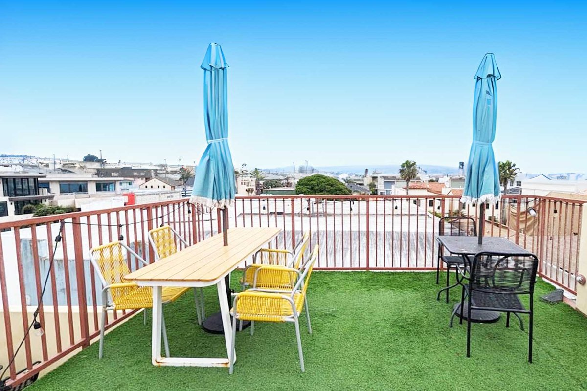 Ocean View Large Beach Home | Rooftop & Hot Tub