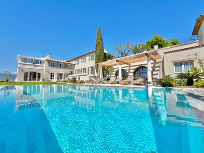 Villa vue mer et montagne grand luxe Nice piscine
