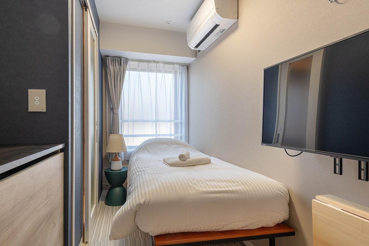 NEW/新築/2階/新宿/神楽坂/駅徒歩2分/2寝室/2バスルーム/2トイレ/最大3名/EV無し/B gallery image 4