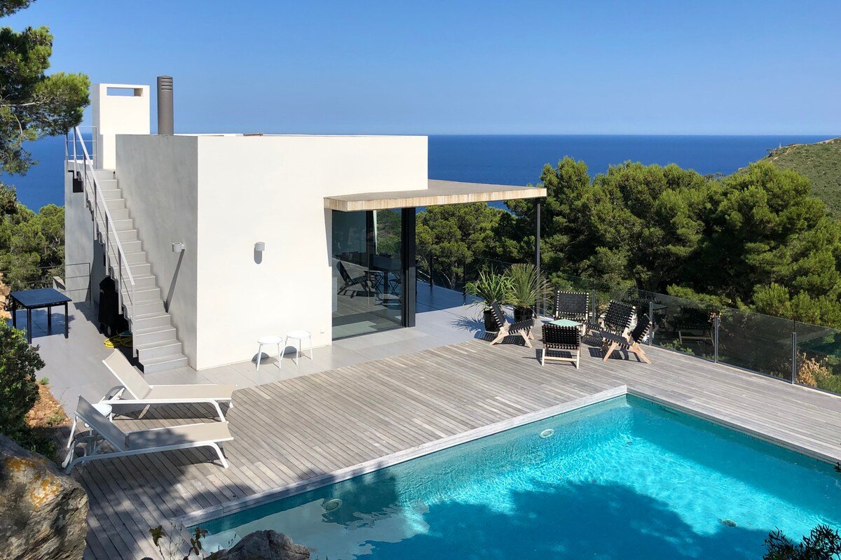 Modern Villa with spectacular view and a pool gallery image 2