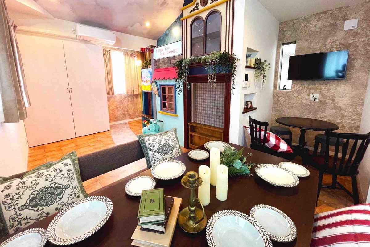 Holy Town 98㎡＋屋上　最大14名　無料駐車場　泊まれるアスレチック　高円寺