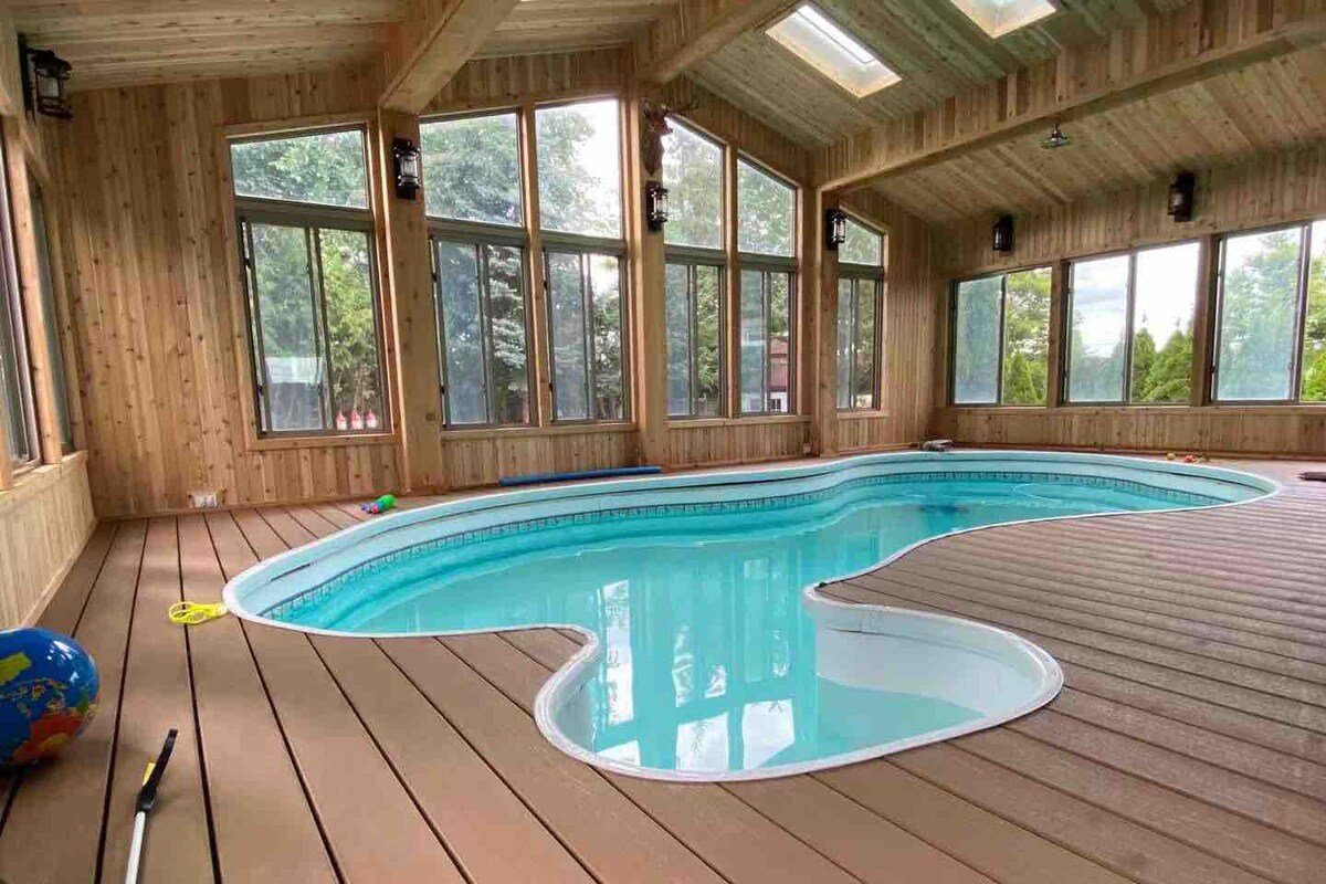 Luxury Estate Sunroom Sauna Spa Gym Pool (6-10) gallery image 2