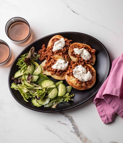 Photo of Baked Potato & Savoury Pork