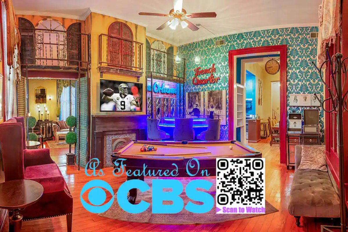 CBS-Featured 5BR+5BA Garden District / French Quar