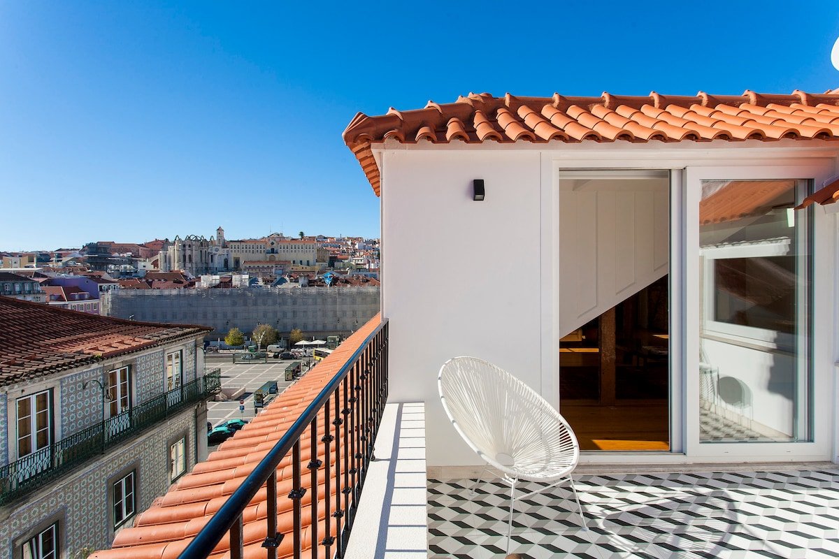 Amazing Loft & Terrace with Castle View at Baixa gallery image 3
