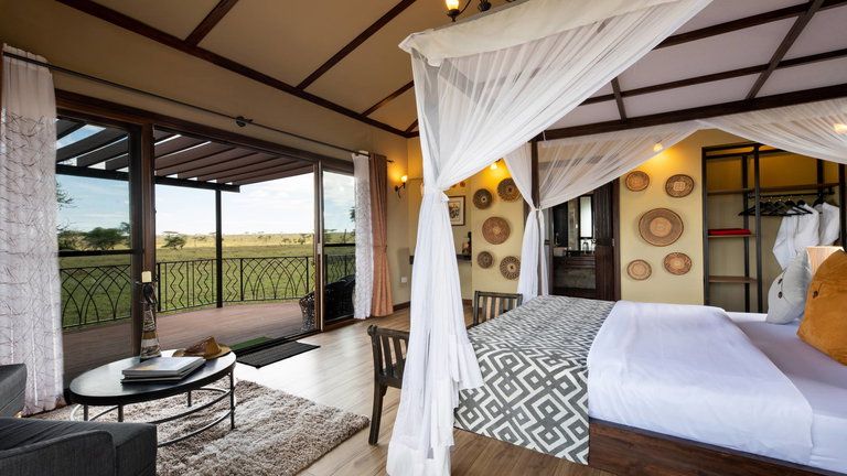 Serengeti Sametu Camp Luxury Pavillion Room