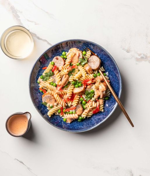 Photo of Pesto & Pork Banger Salad