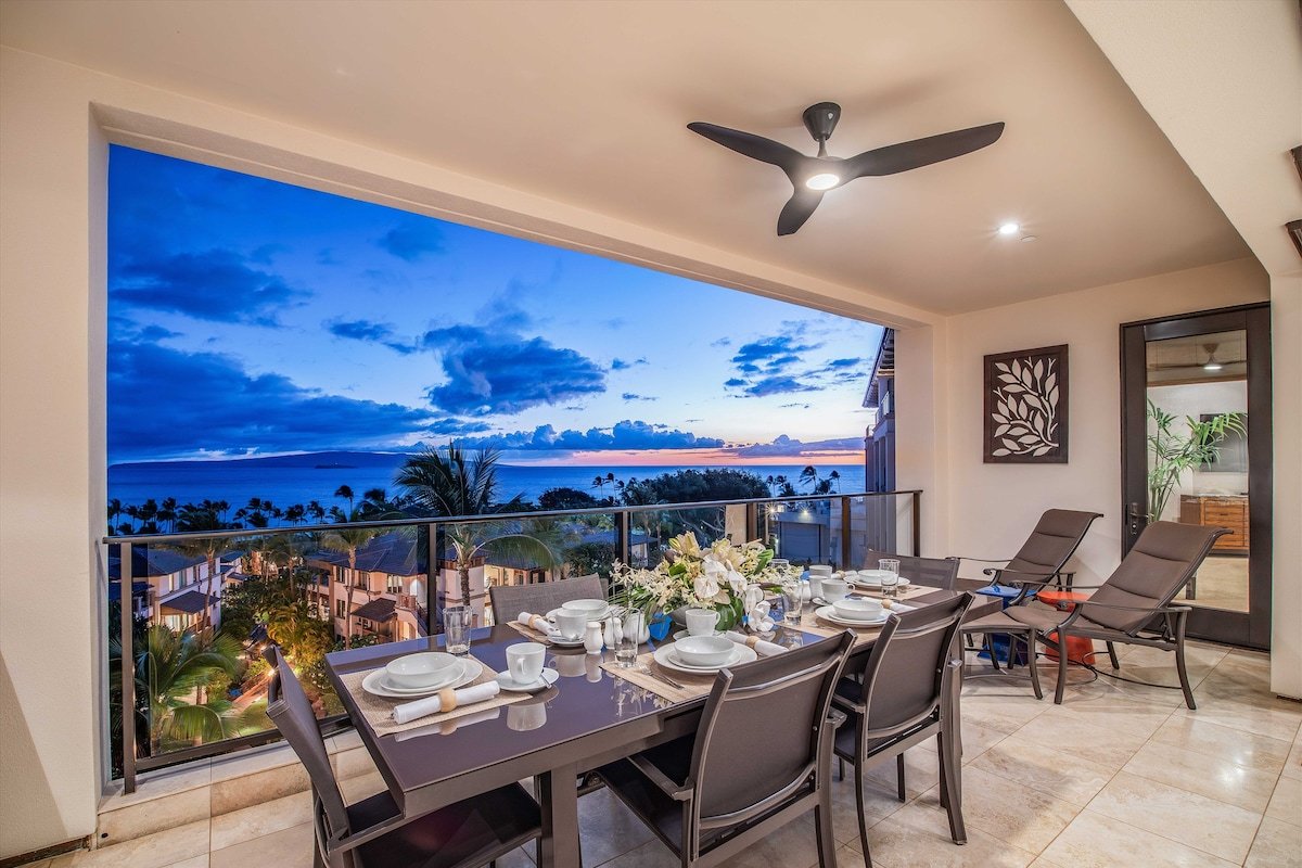 Epic Ocean Views for 8 at Wailea Beach Villas K408 gallery image 4