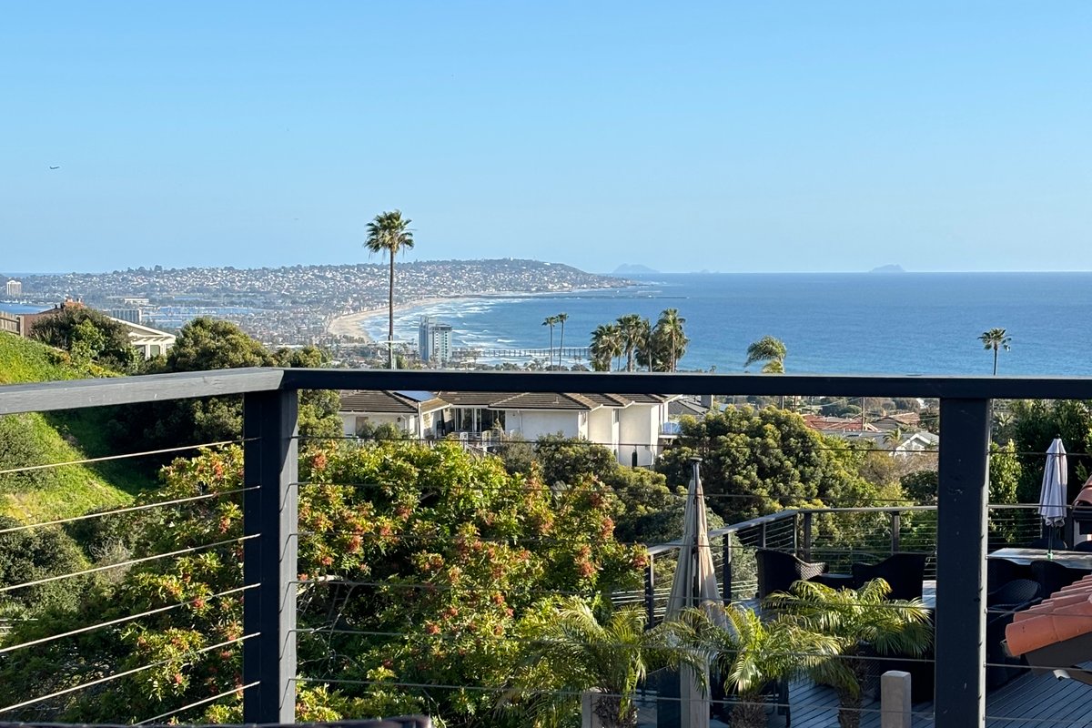Ocean View, La Jolla Home, Mid-Century Charm