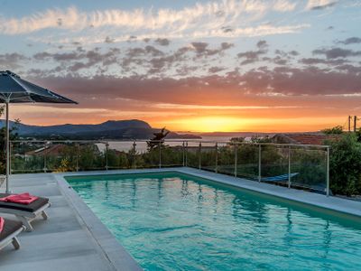 Amazing Sunset and Sea view Villa Myrina