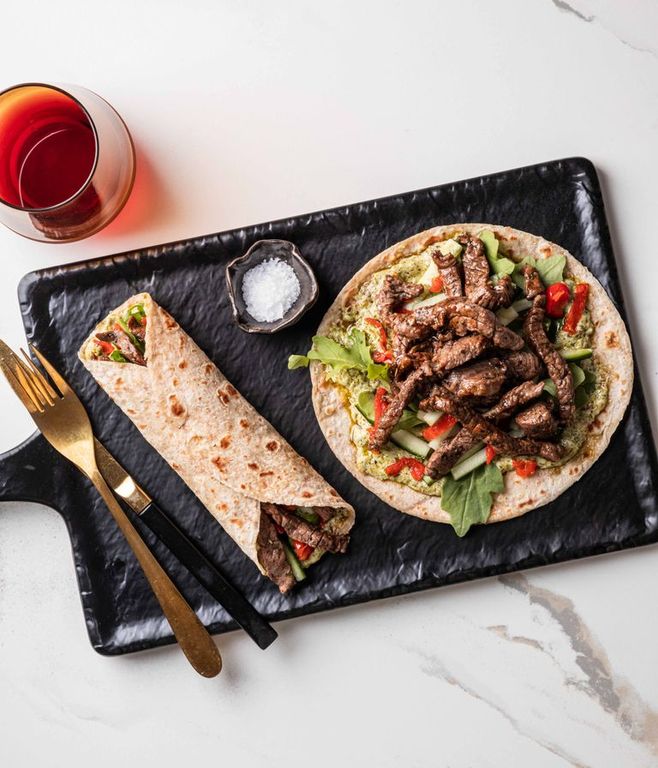 Photo of Coriander & Chilli Beef Roti’s
