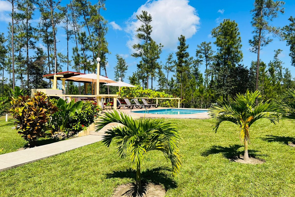 5 acre estate with pool in Mountain Pine Ridge