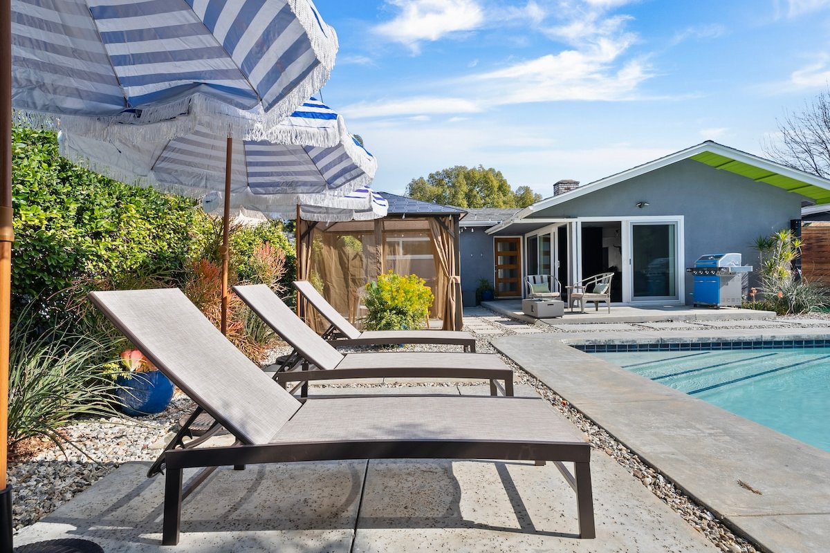 Palm Springs Vibes in LA Retreat with Pool&Jacuzzi gallery image 3