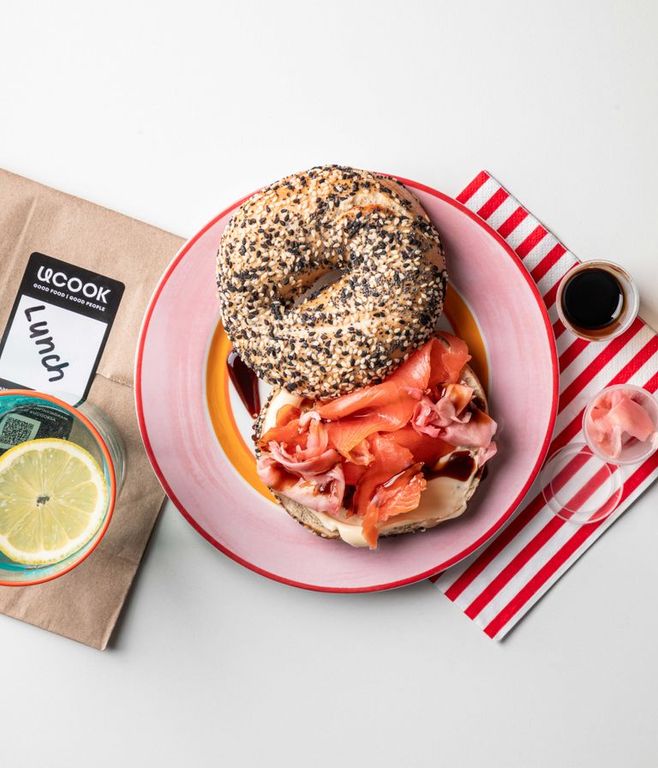 Photo of Sushi-style Trout Bagel