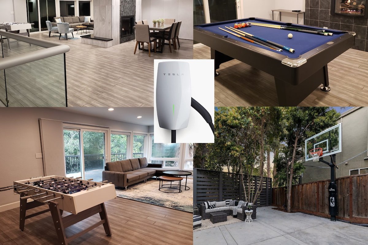 Tesla EV Charger Basketball Pool Table Hot Tub Spa gallery image 2