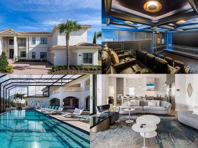 Mansion Near Disney w/ Arcade, Theater & Huge Pool