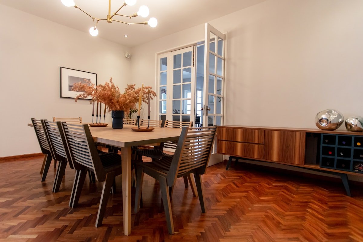 Exclusive Home in Roma Norte | Terrace & Fireplace gallery image 4