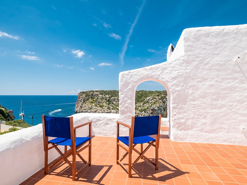 Romantic Minorcan villa by the sea, Menorca