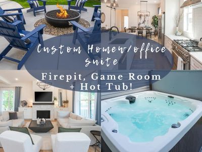 Game Room, Fireplace & Hot Tub!