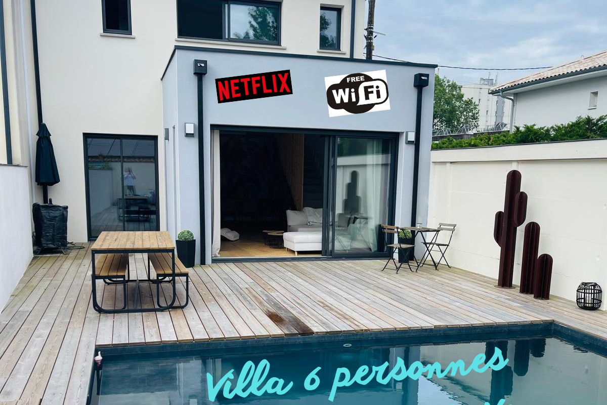 Superbe Villa avec piscine Bordeaux