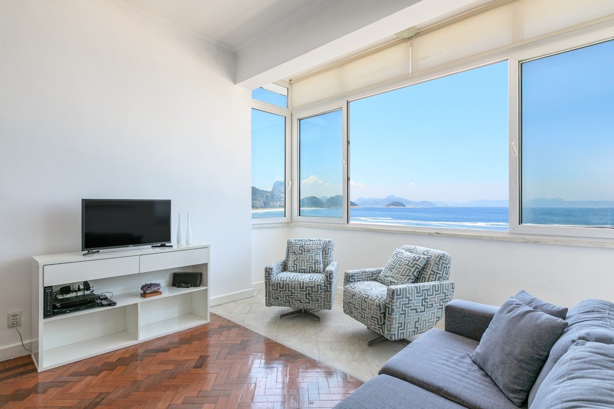 Lindo apto com vista maravilhosa em Copacabana! gallery image 2