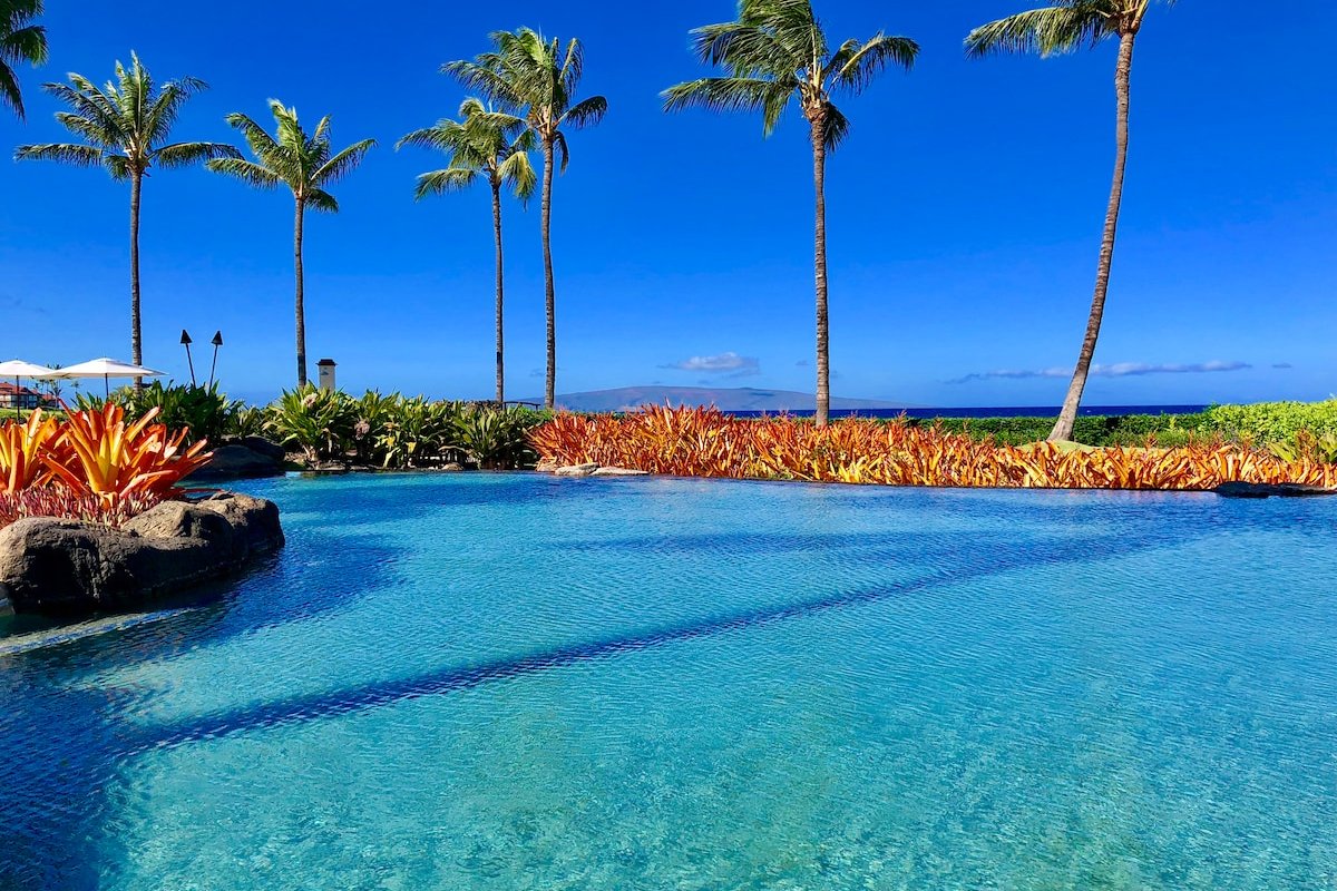 Wailea Beachfront Direct Ocean Views 4 Bd/3 Ba gallery image 2