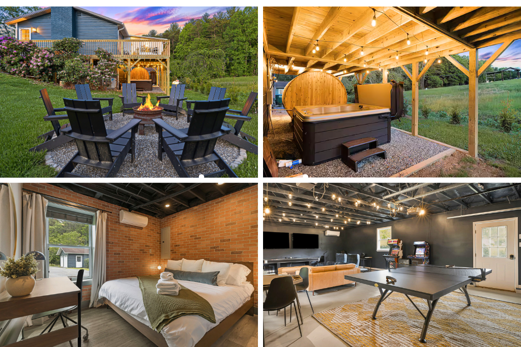 Karaoke Chalet | 2 Kitchens • Hot Tub • Sauna