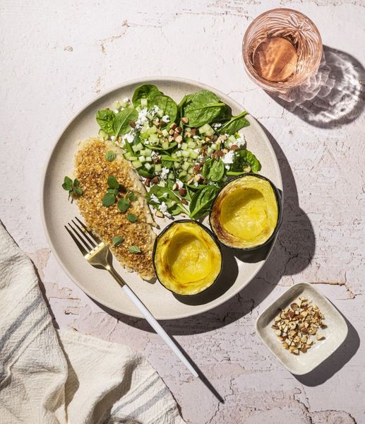 Photo of Quinoa-crumbed Basa