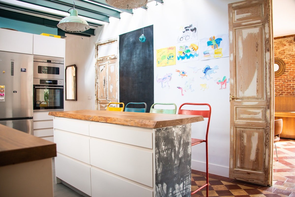 Bohemian vintage 150mq Justicia apartment gallery image 5