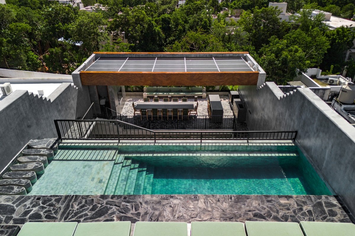Jungle Mansion | Rooftop pool – Event space