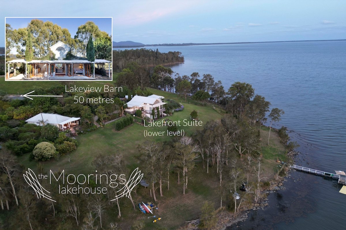 Lakefront Suite & Barn @ The Moorings Lakehouse gallery image 3