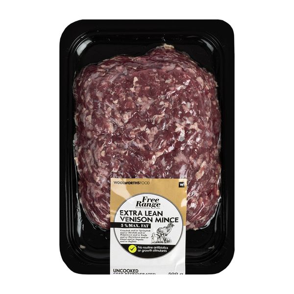 Photo of Free Range Extra Lean Venison Mince 500 g