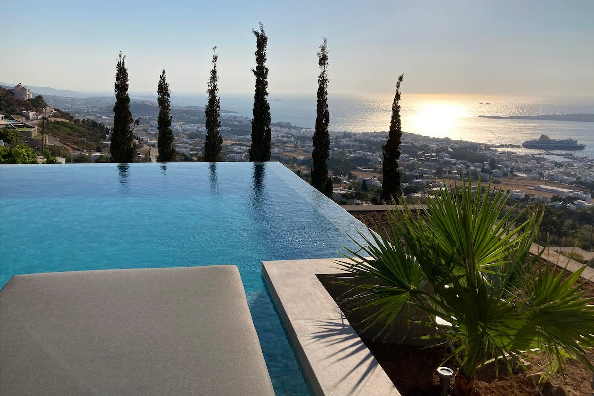 Infinity sea view hillside villa with private pool gallery image 3