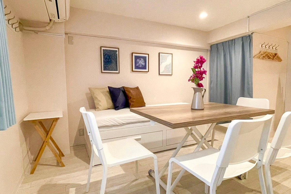 Shibuya sta 9 mins walk-Ultimate travel location!