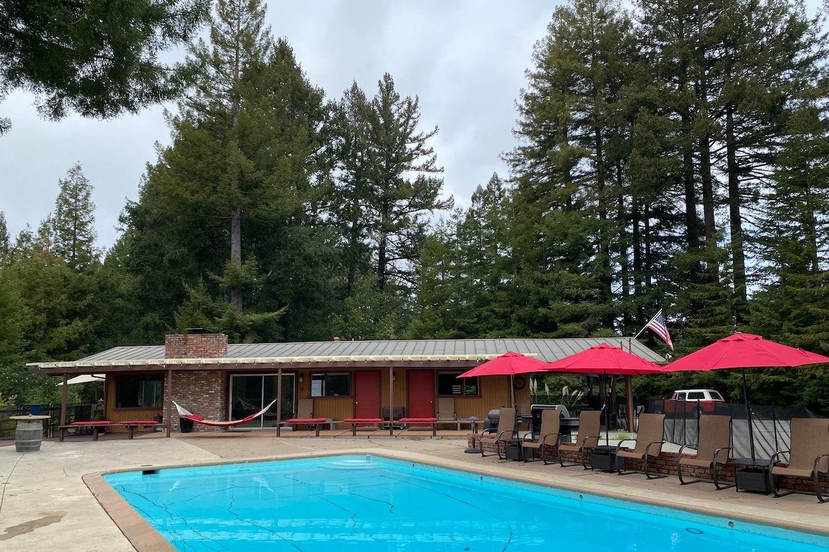 The Hacienda- Santa Cruz Mountain Ridgetop Retreat gallery image 4